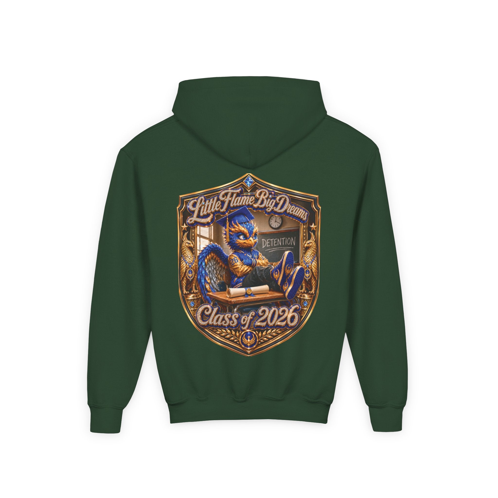 Little Blaze Youth Hoodie — Little Flame Big Dreams