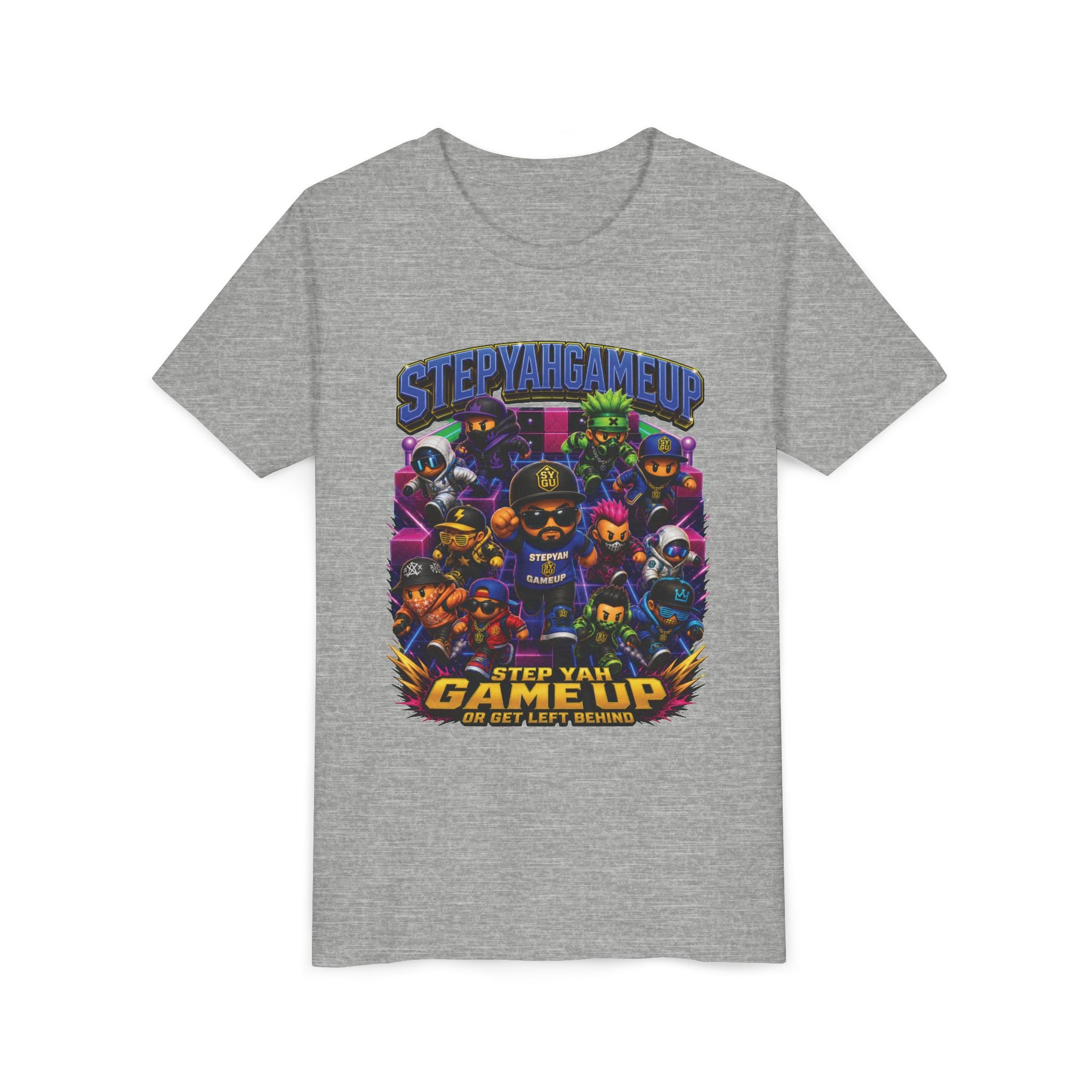 StepYahGameUp — Step Yah Game Up Or Get Left Behind | Unisex Youth Tee