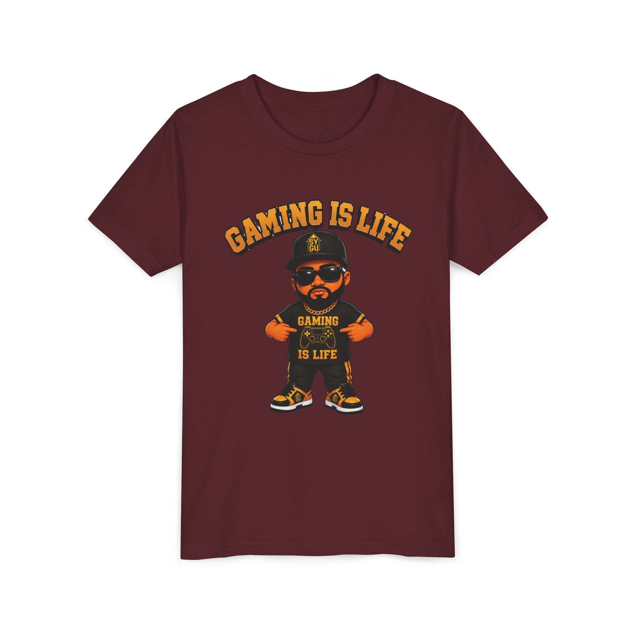 StepYahGameUp — Gaming Is Life | Youth Tee