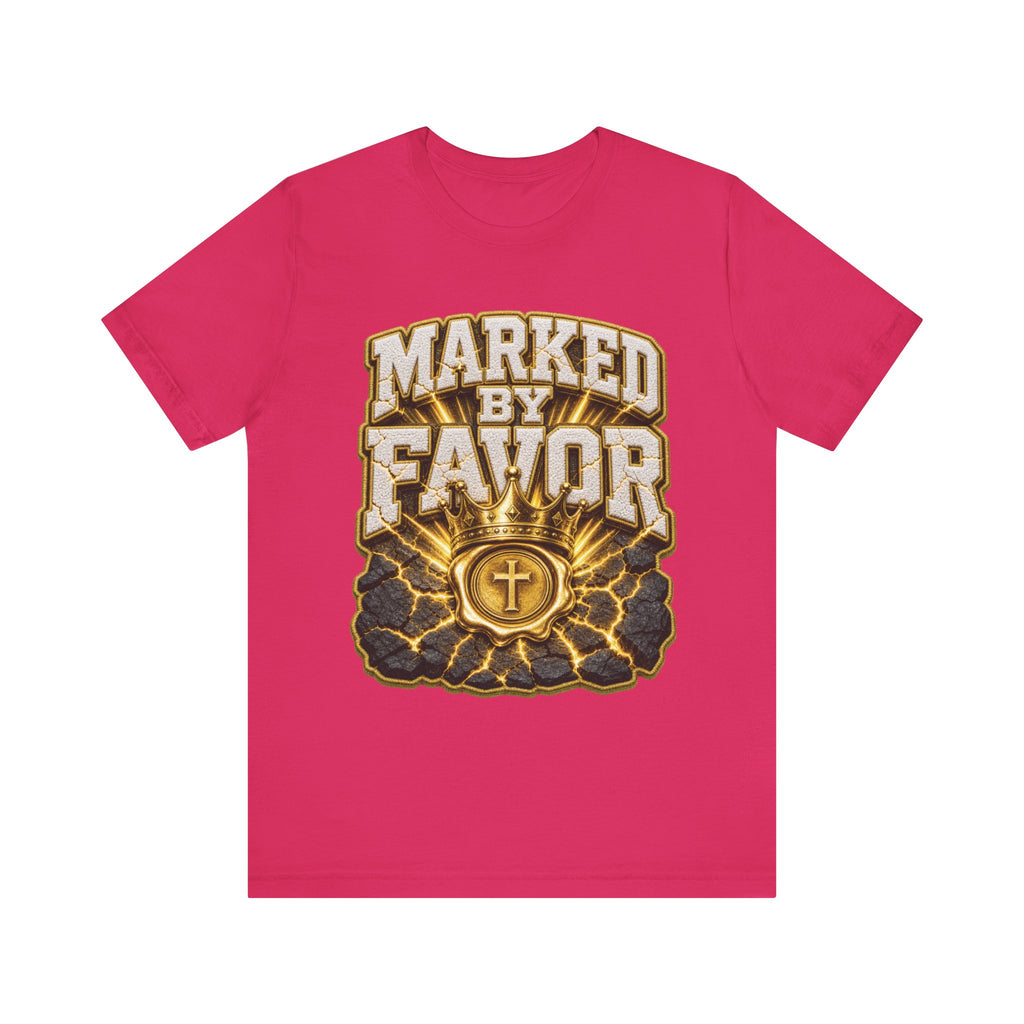 Walk By Faith ✝️ — Marked By Favor | Unisex Tee
