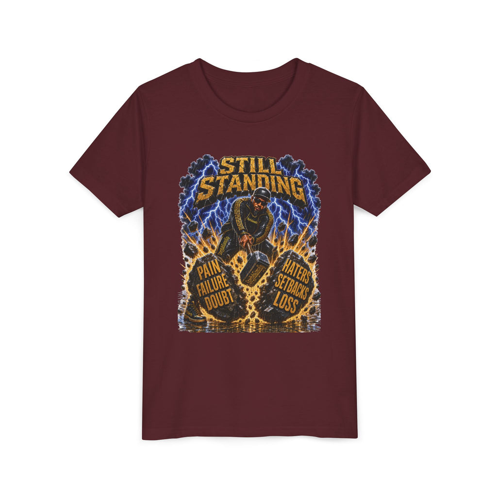 StepYahGameUp — Still Standing | Youth Tee