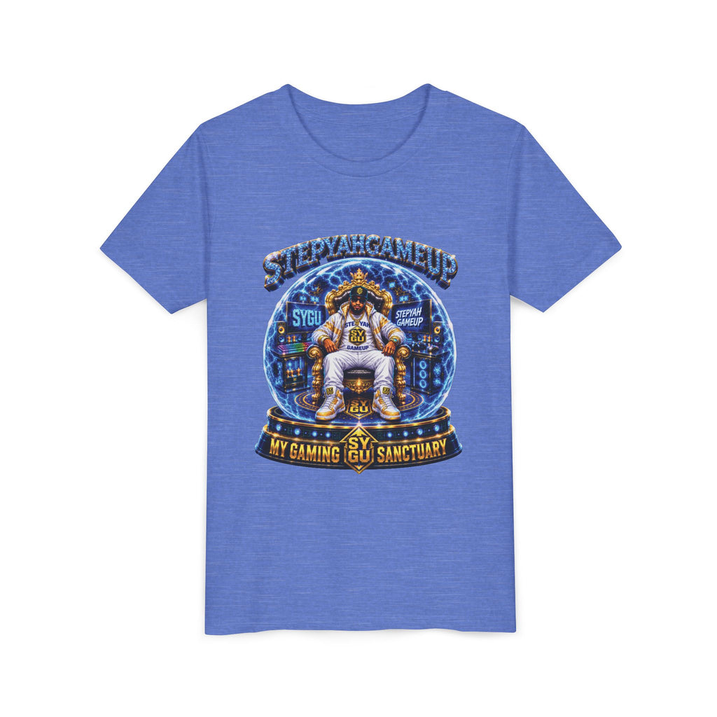 StepYahGameUp — My Gaming Sanctuary | Unisex Youth Tee
