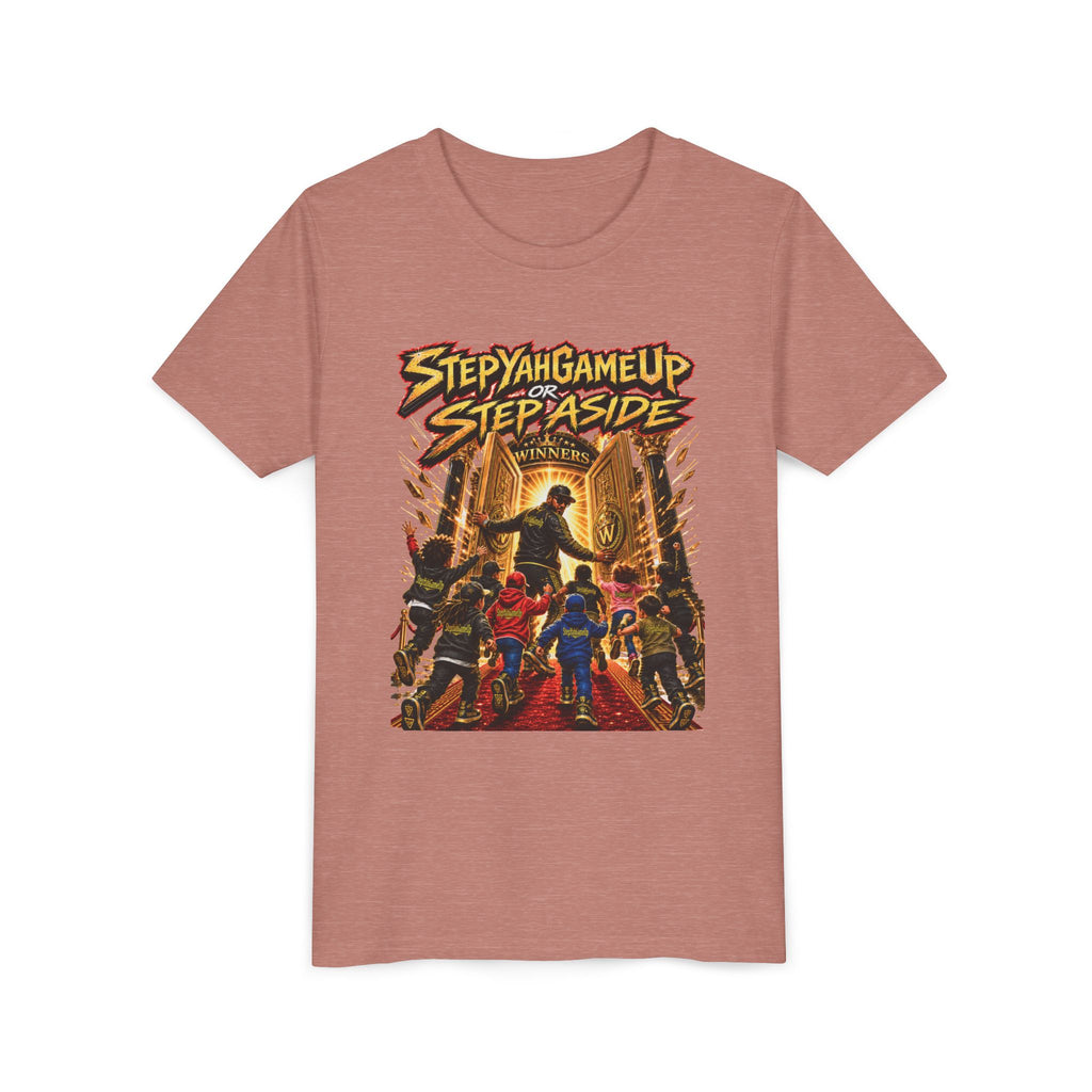 StepYahGameUp or Step Aside — Youth Tee