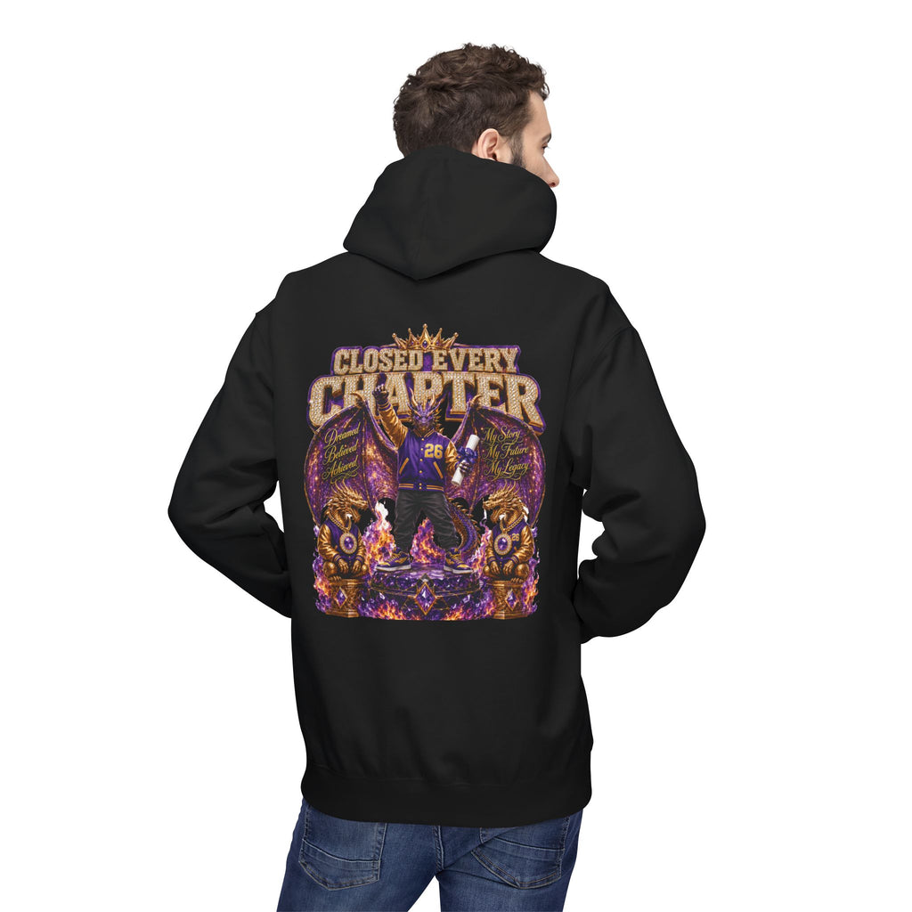 The Drake Unisex Hoodie — Closed Every Chapter