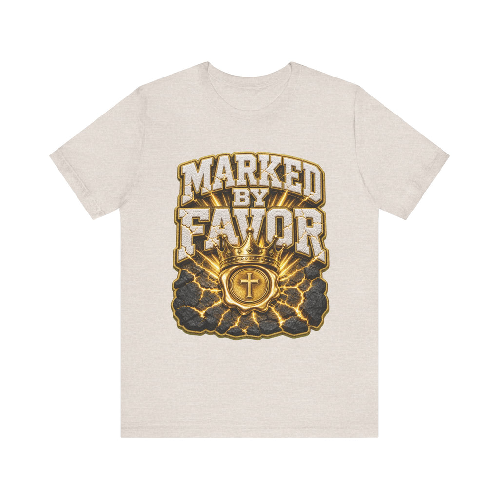 Walk By Faith ✝️ — Marked By Favor | Unisex Tee