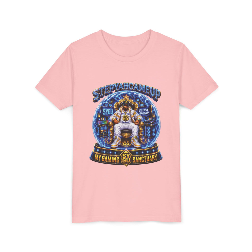 StepYahGameUp — My Gaming Sanctuary | Unisex Youth Tee