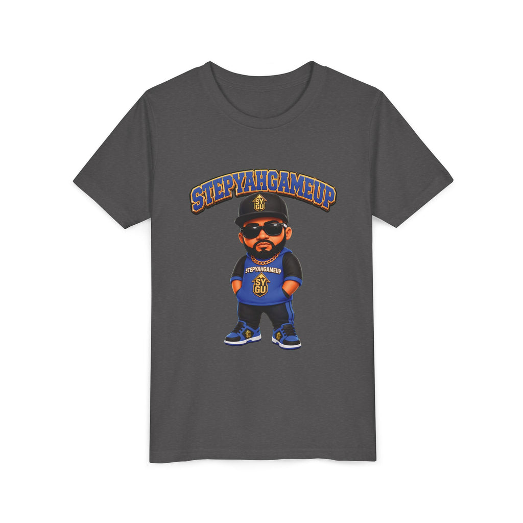 StepYahGameUp — Stumble Step | Hands In Pockets | Youth Tee