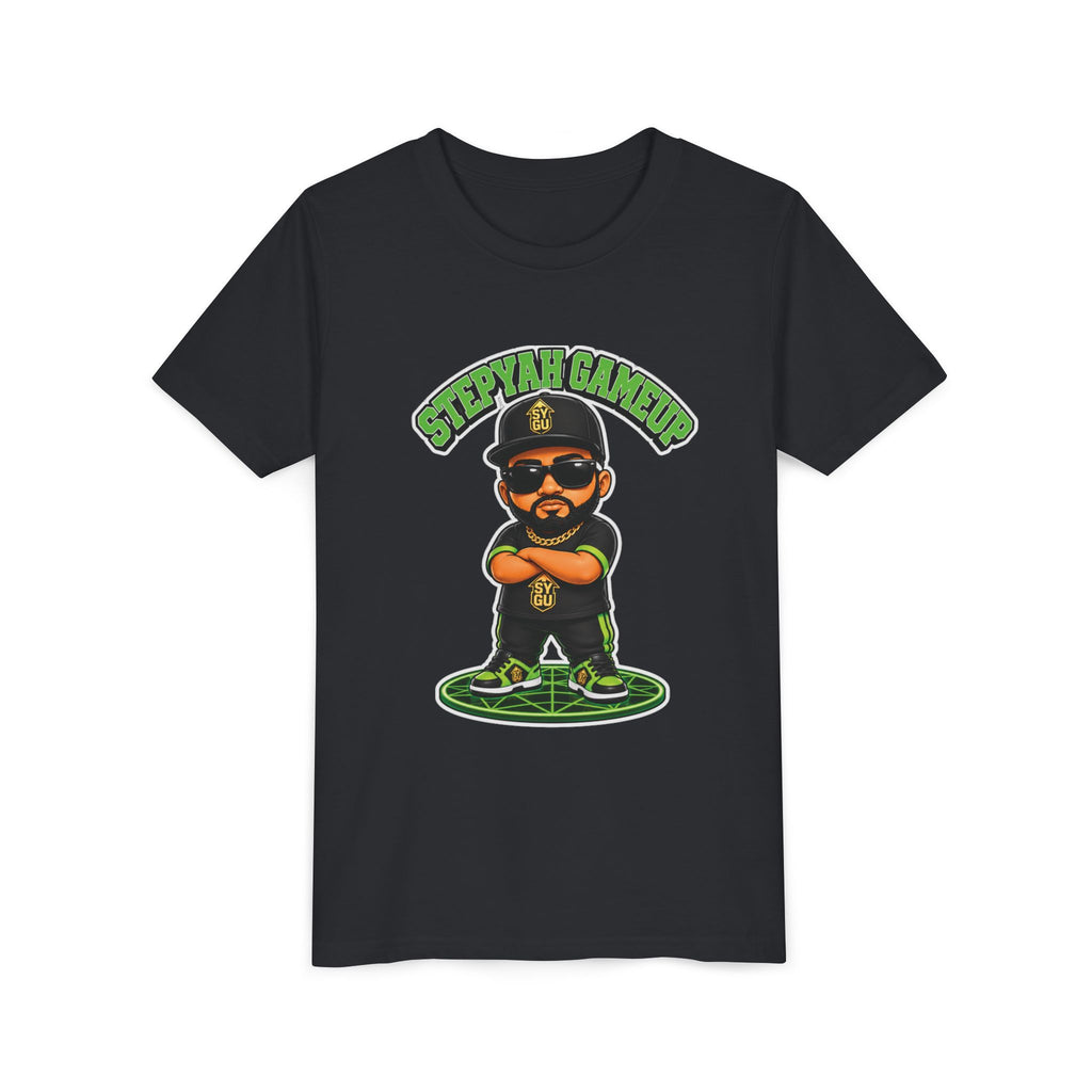 StepYahGameUp — Stumble Step Green Edition | Youth Tee