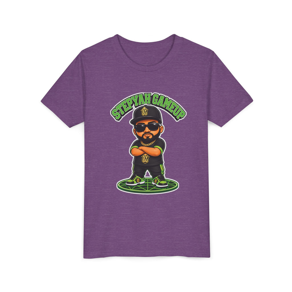 StepYahGameUp — Stumble Step Green Edition | Youth Tee