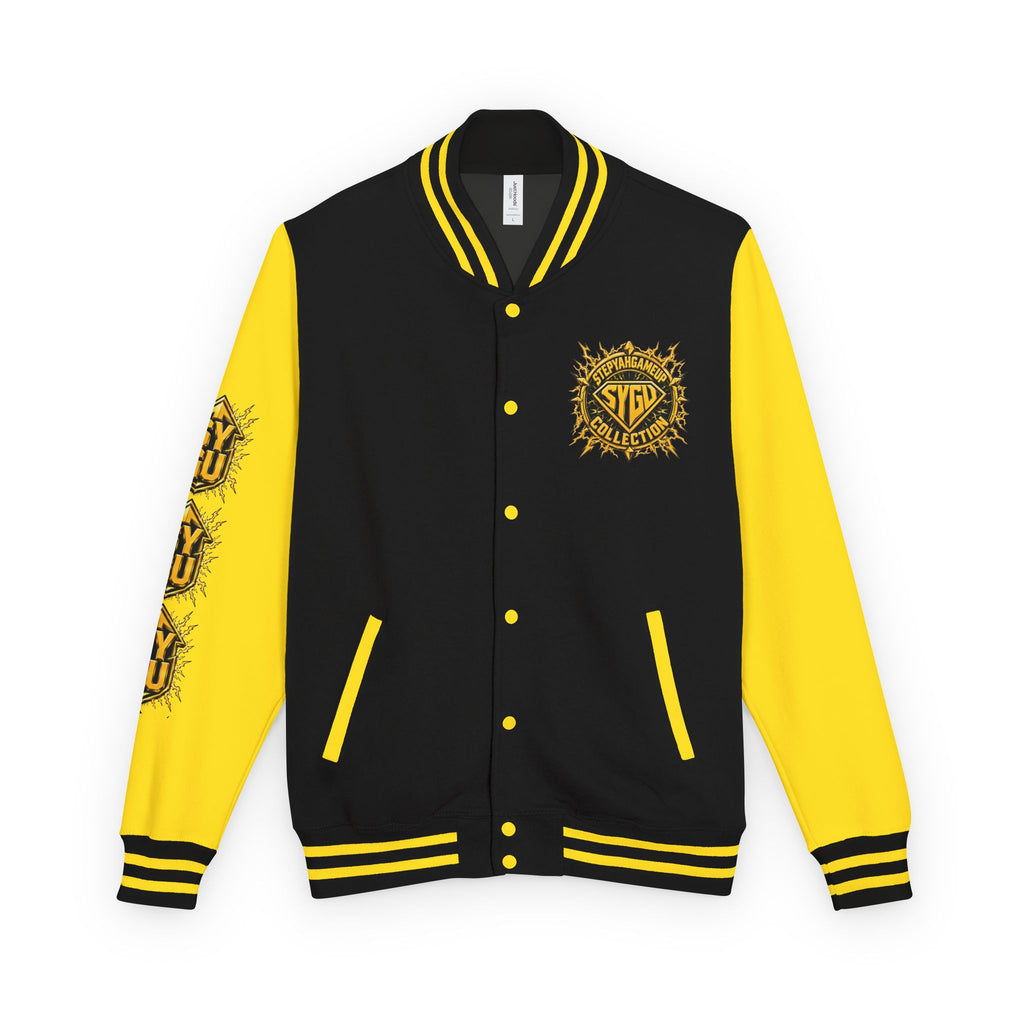 StepYahGameUp — Game On!!!! | Unisex Letterman Jacket