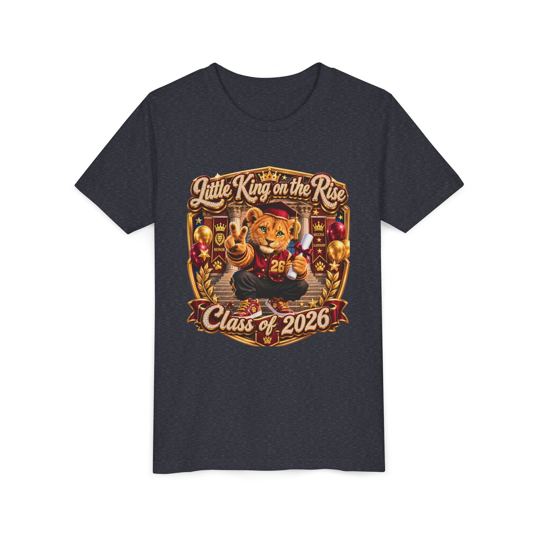 Little King Miko Unisex   Youth Tee — Little King on the Rise