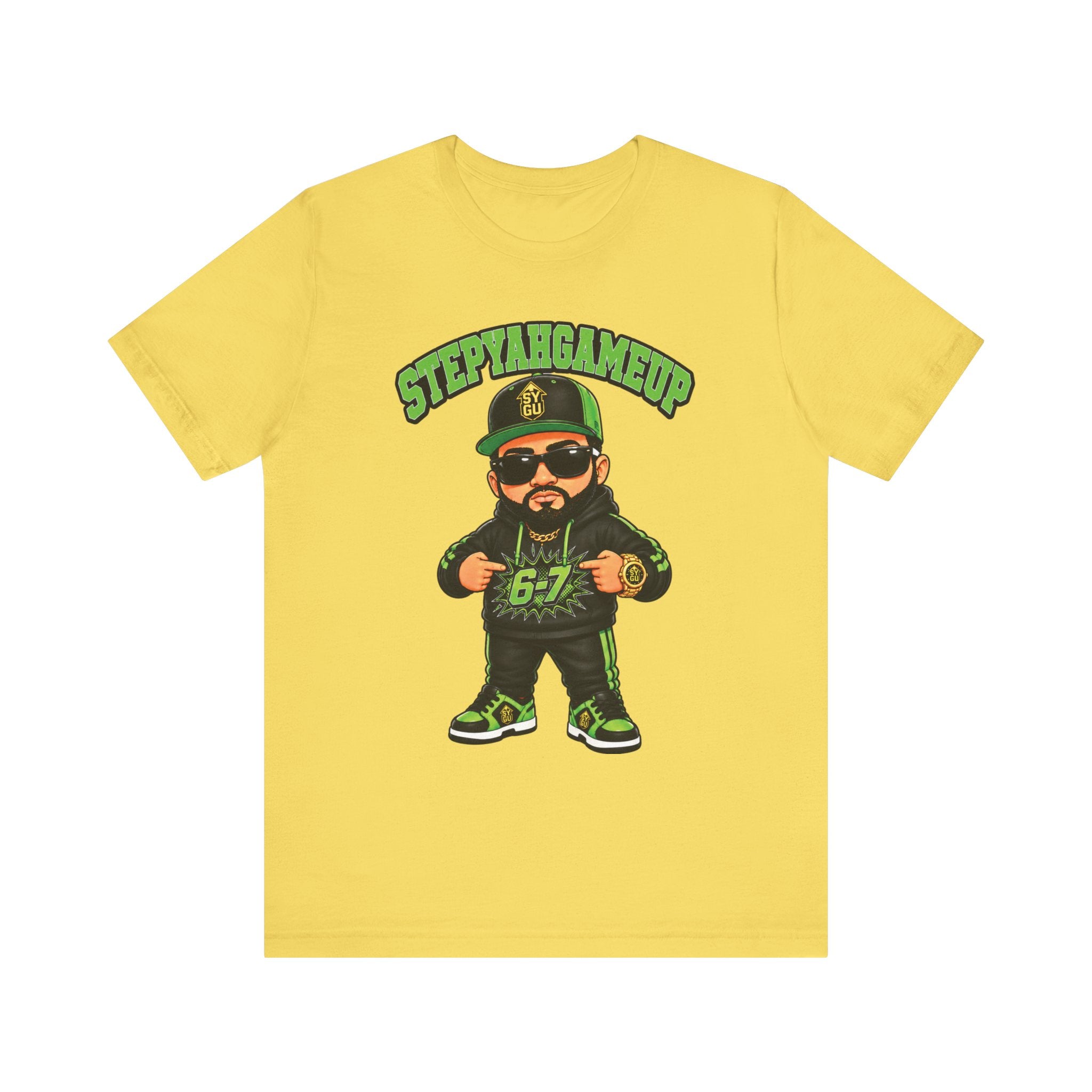 StepYahGameUp — Stumble Step Green Edition | Unisex Tee