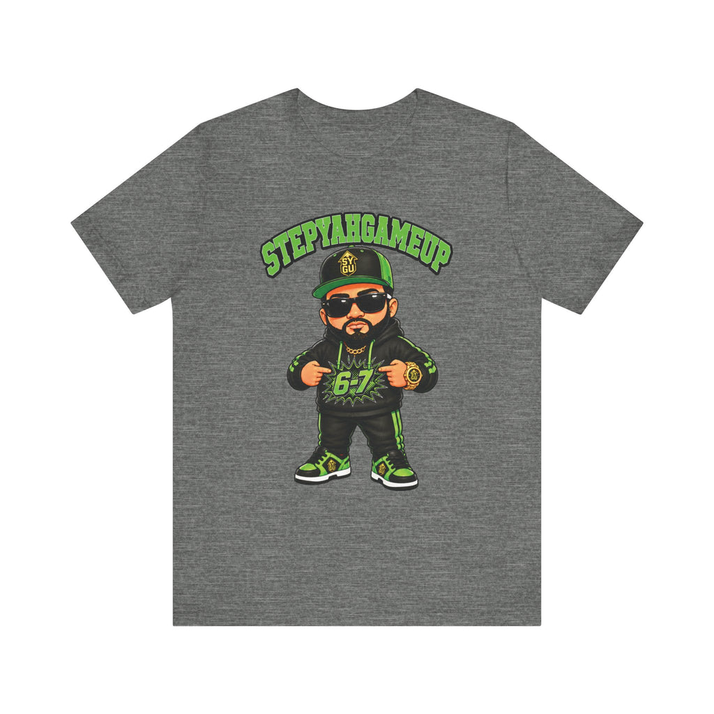 StepYahGameUp — Stumble Step 6-7 | Green Edition | Unisex Tee