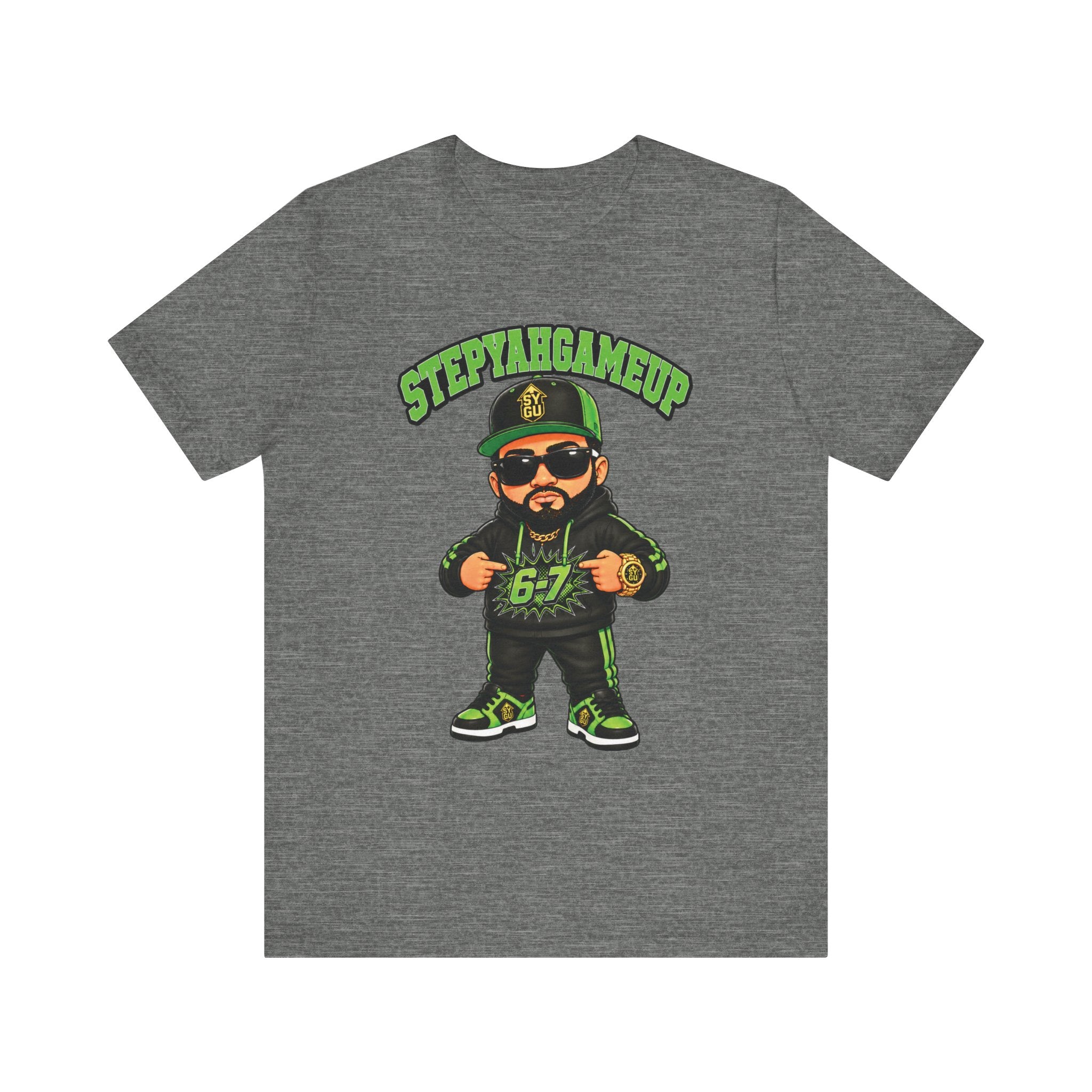 StepYahGameUp — Stumble Step 6-7 | Green Edition | Unisex Tee
