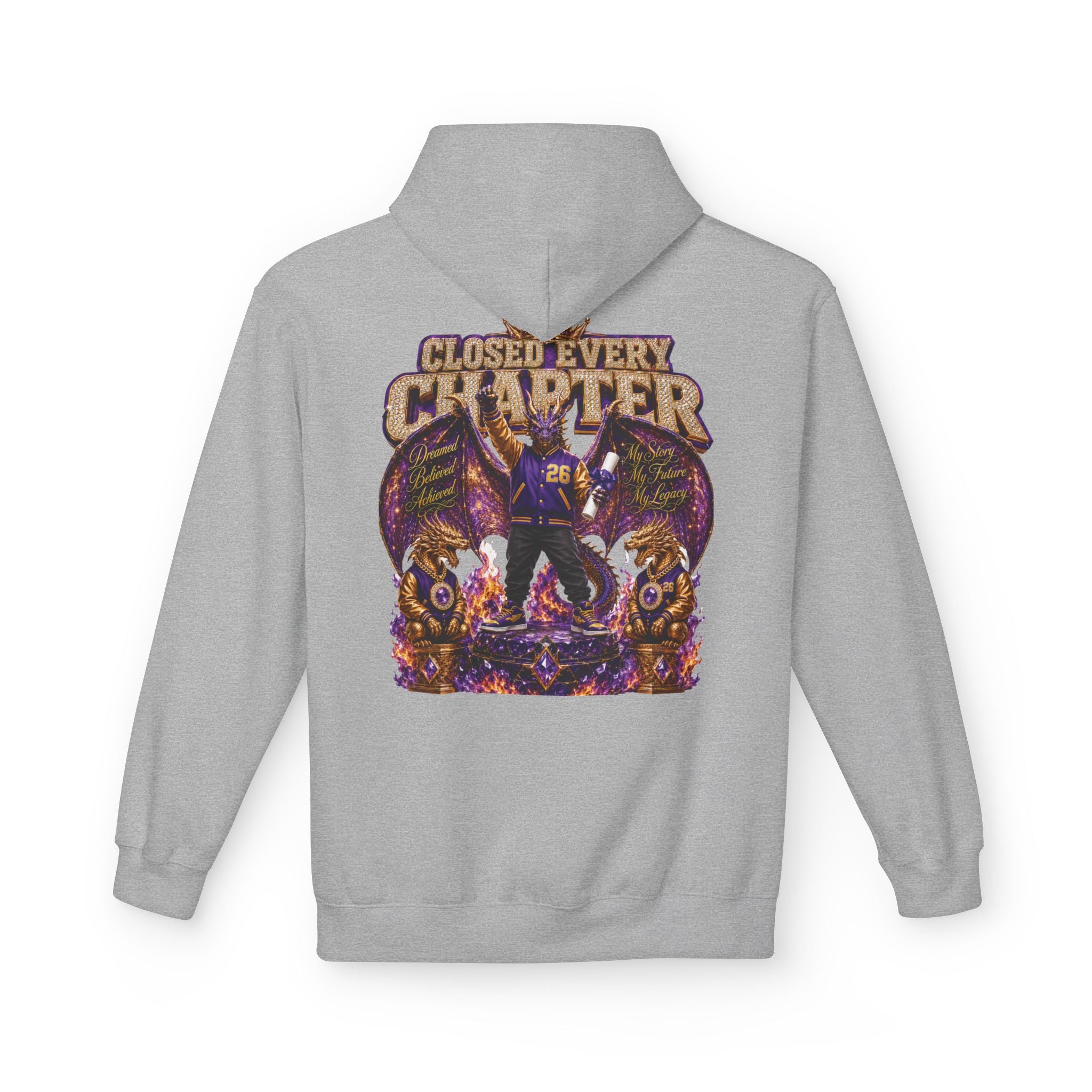 The Drake Unisex Hoodie — Closed Every Chapter