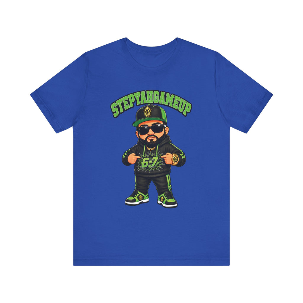 StepYahGameUp — Stumble Step 6-7 | Green Edition | Unisex Tee