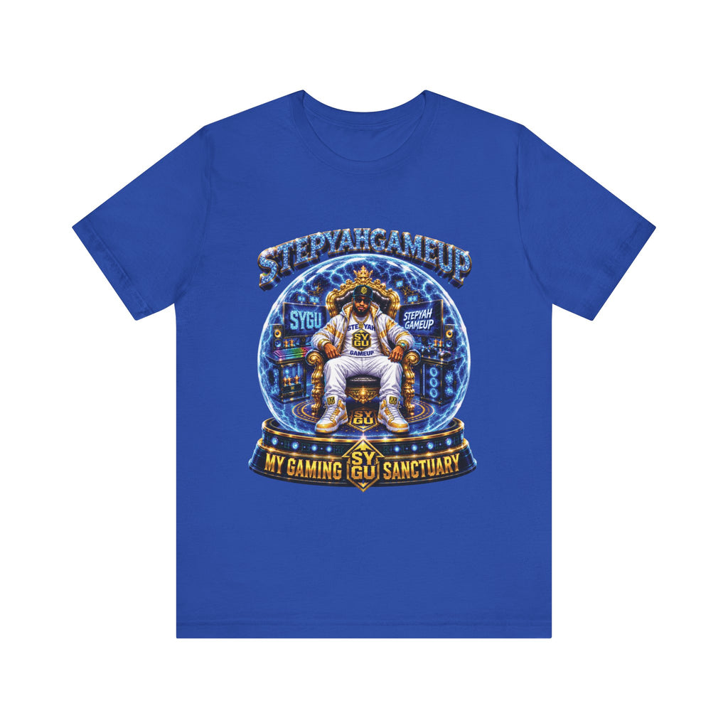 StepYahGameUp — My Gaming Sanctuary | Unisex Tee