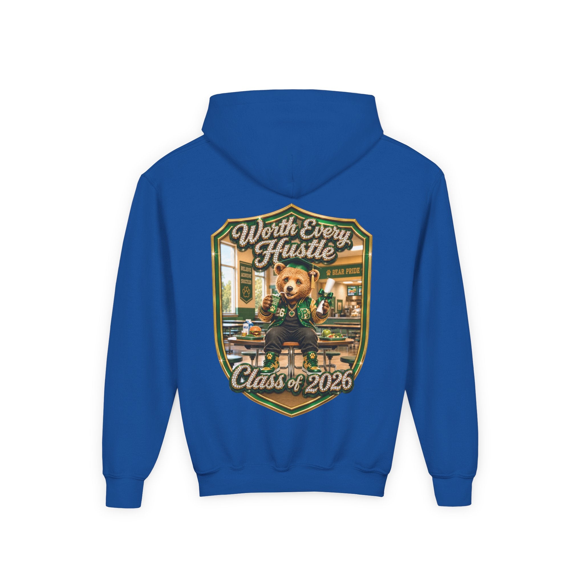 Little Barrett Youth Hoodie — Worth Every Hustle