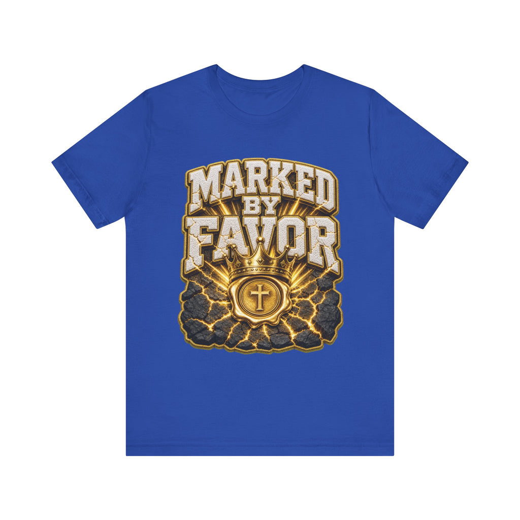 Walk By Faith ✝️ — Marked By Favor | Unisex Tee