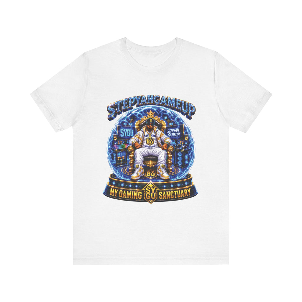StepYahGameUp — My Gaming Sanctuary | Unisex Tee