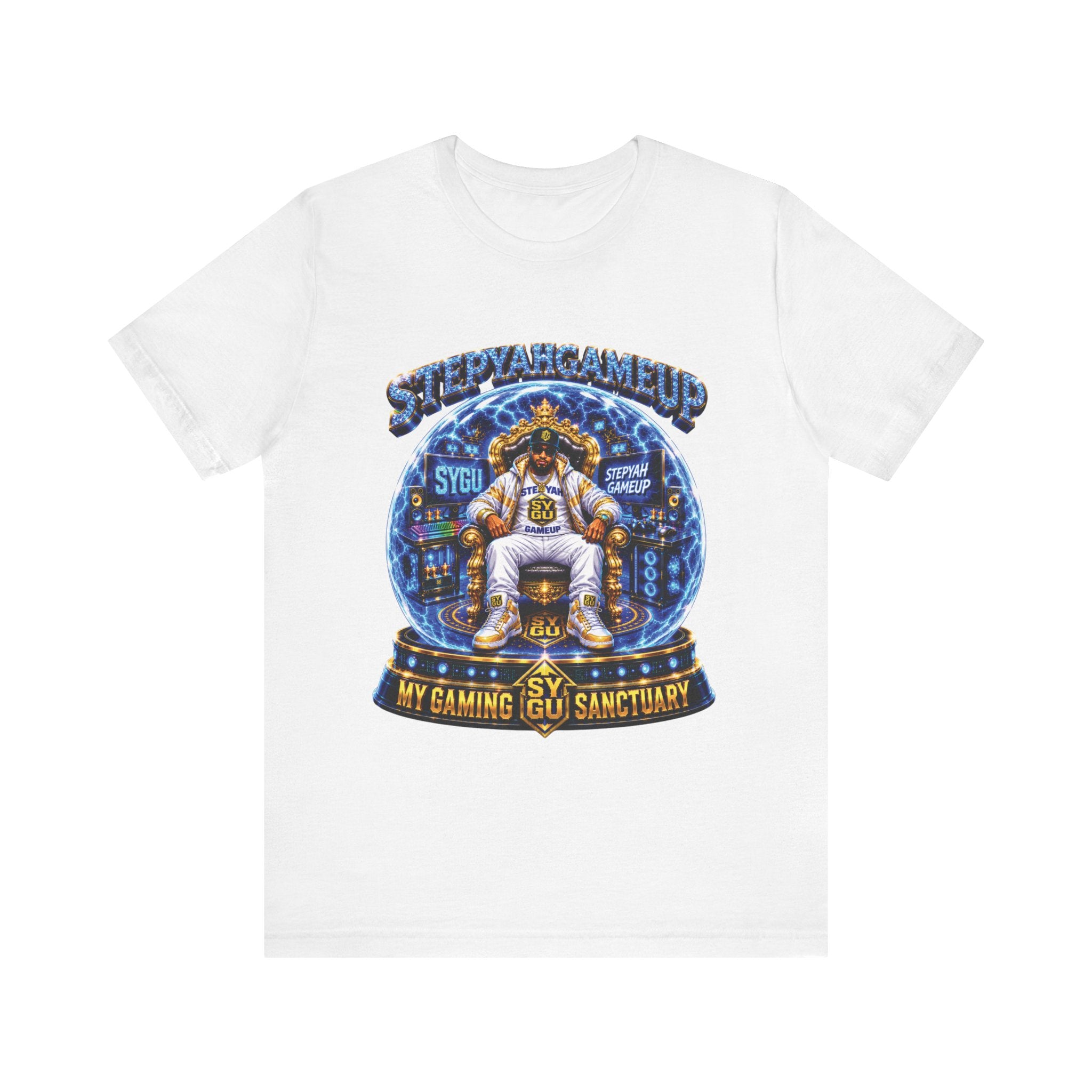 StepYahGameUp — My Gaming Sanctuary | Unisex Tee
