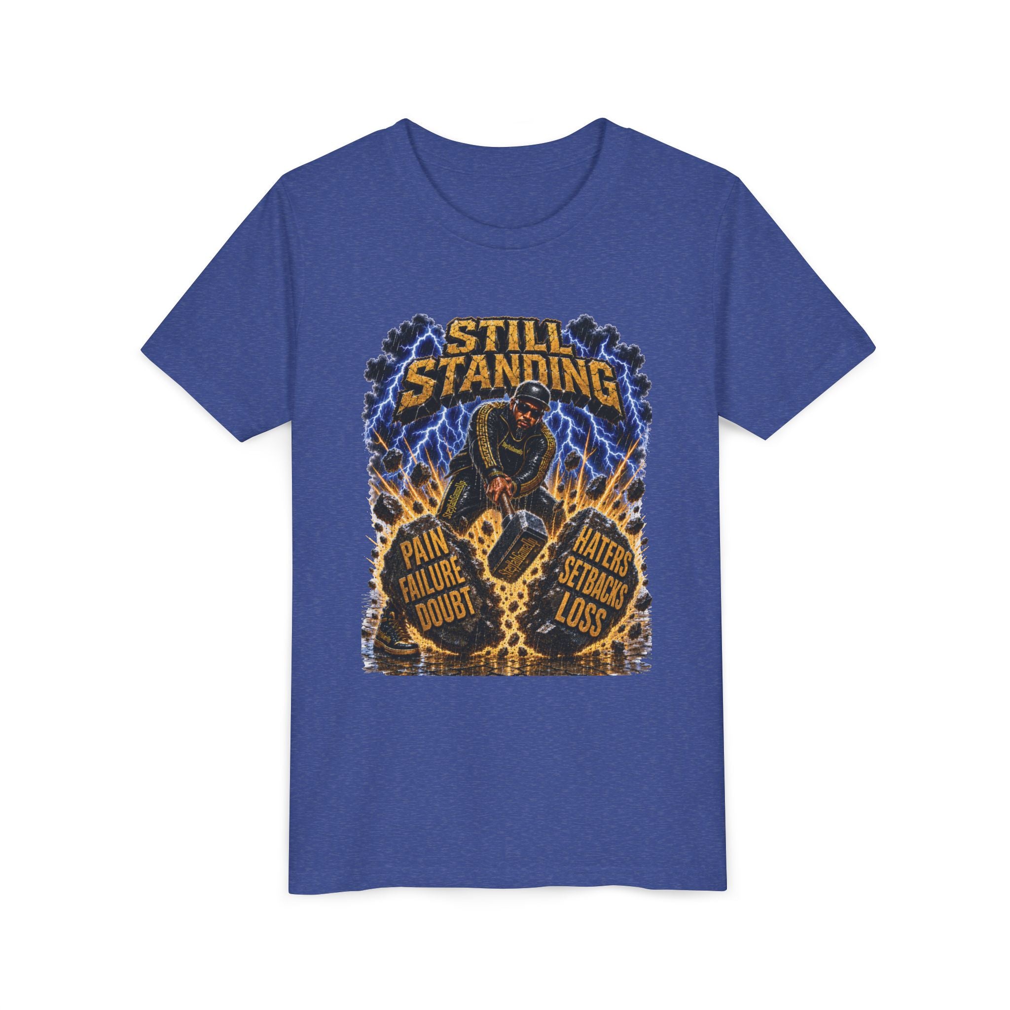 StepYahGameUp — Still Standing | Youth Tee