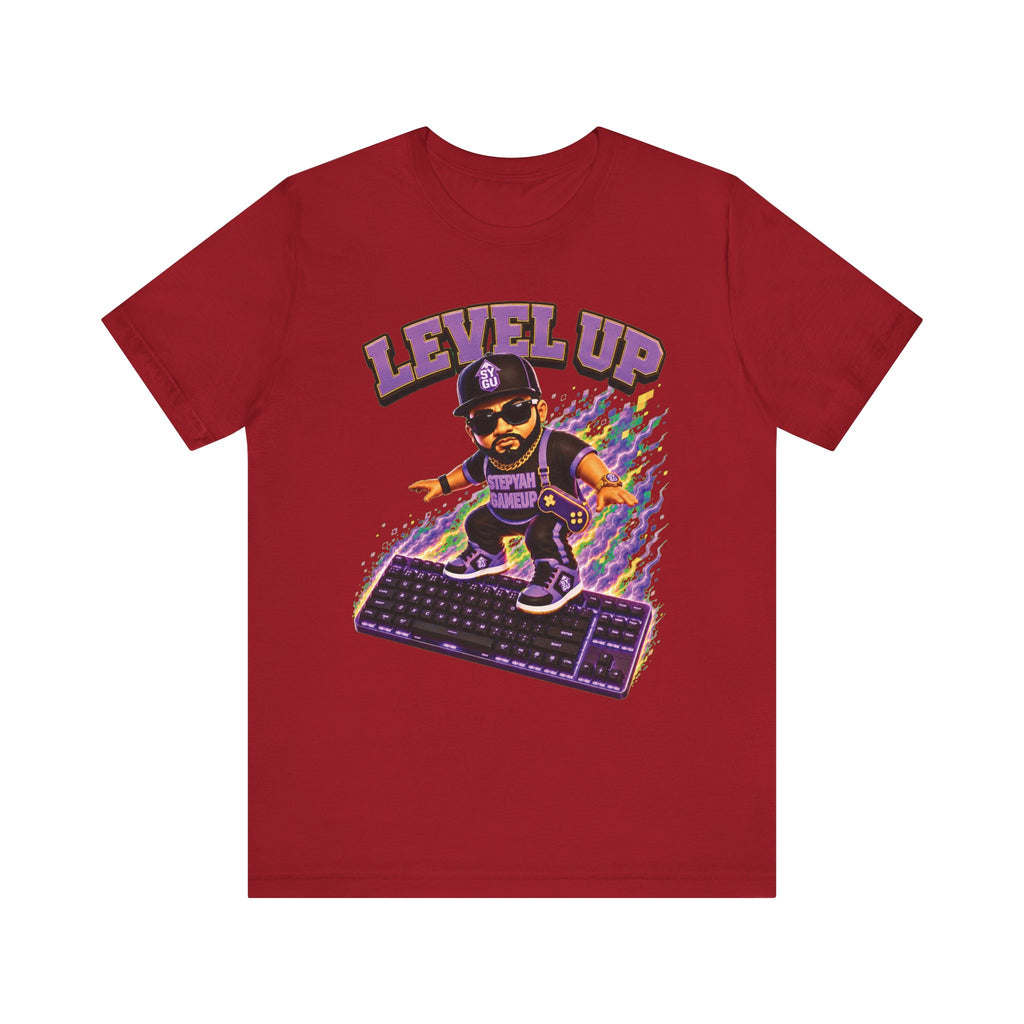 StepYahGameUp — Level Up | Keyboard Rider | Unisex Tee