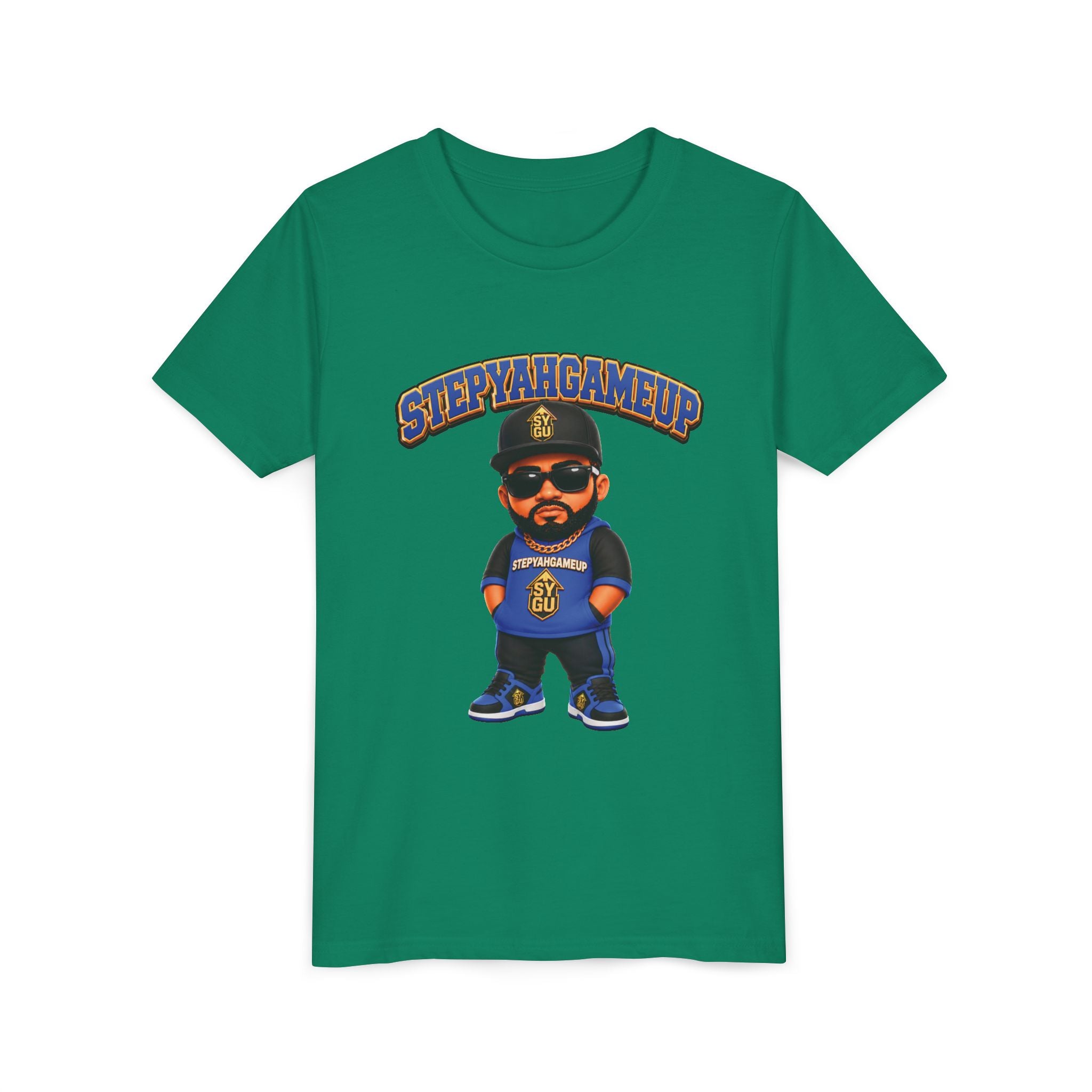 StepYahGameUp — Stumble Step | Hands In Pockets | Youth Tee