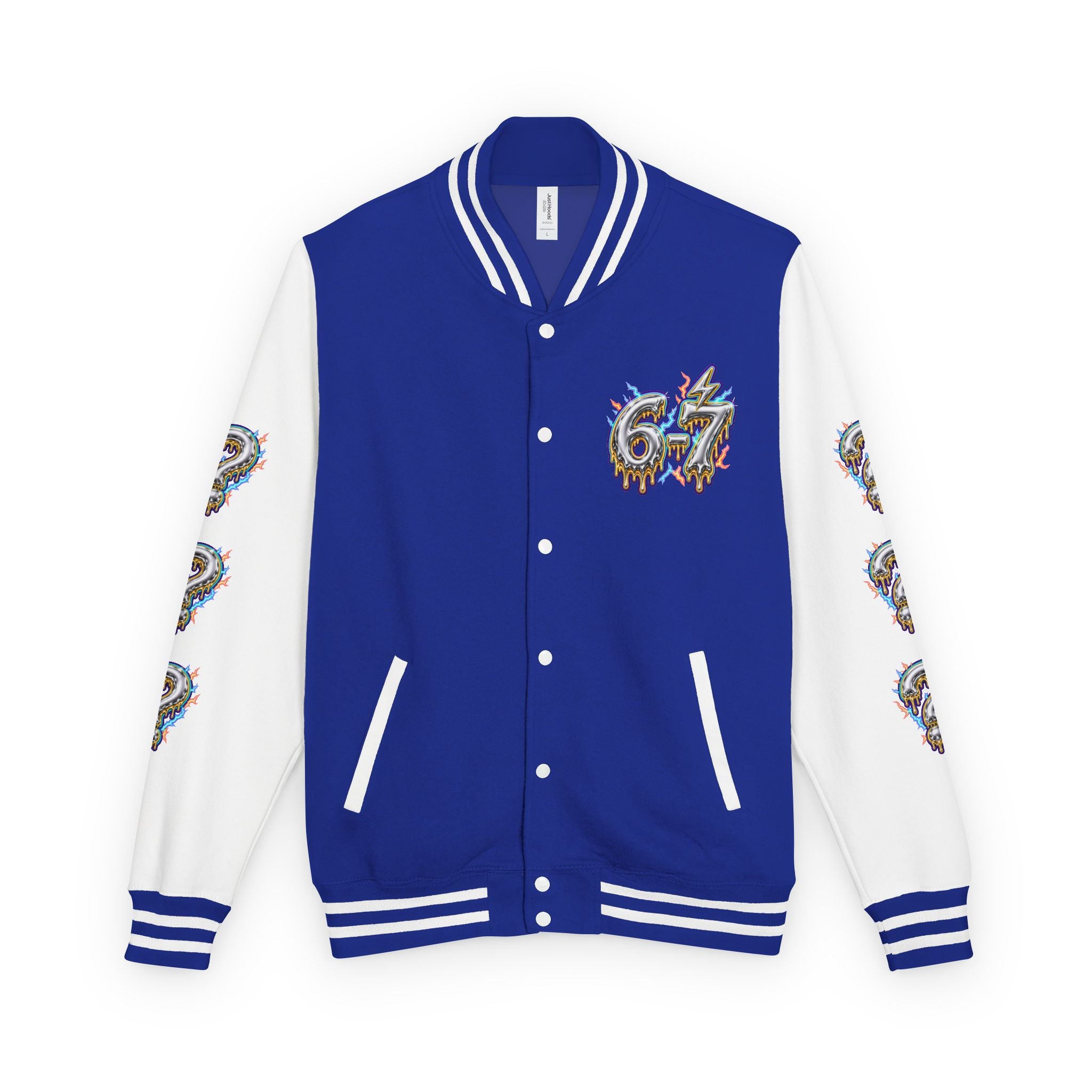 6-7 Unisex Letterman — What's The Answer? 6-7 Always