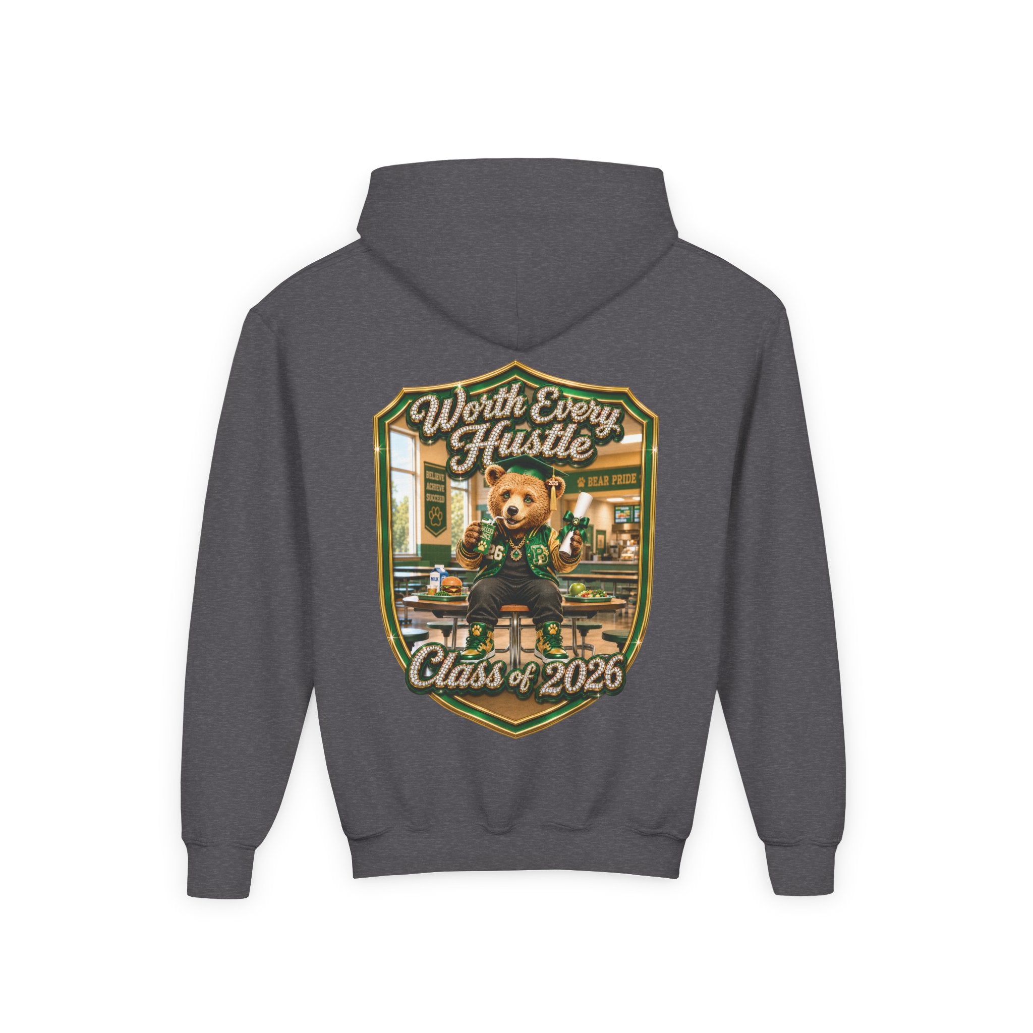 Little Barrett Youth Hoodie — Worth Every Hustle