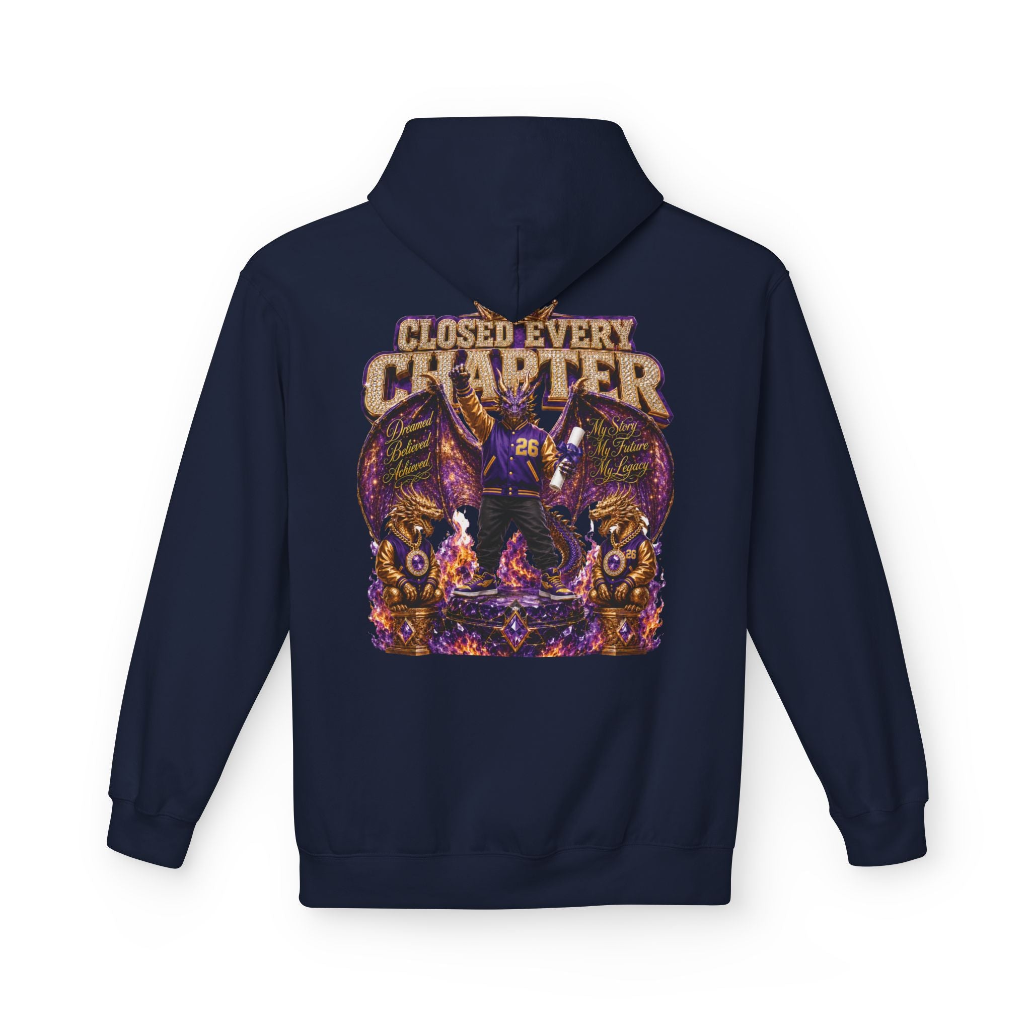 The Drake Unisex Hoodie — Closed Every Chapter